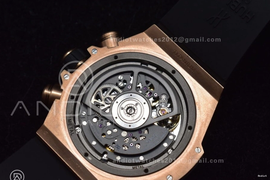 Edition Skeleton Dial A Strap Bang Black Rubber Hublot Unico on Best 904 SmartChoice 1:1 Big RG ZF 0710